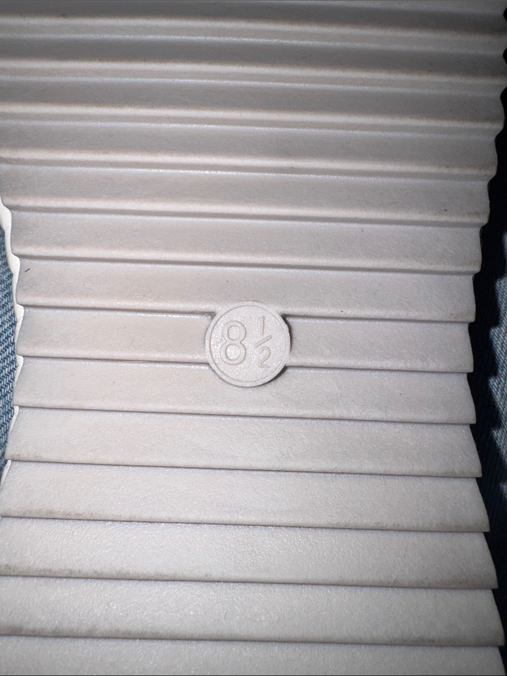 Universal Thread - Persephone White and Silver Tweed Platform Sneaker - 8.5 - Picture 7 of 8